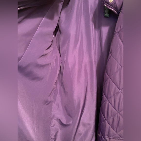 EUC Lauren Ralph Lauren Quilted Coat - Picture 8 of 11